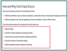 How and why click fraud occurs
